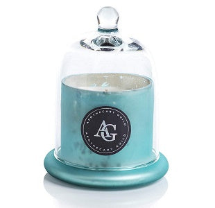 Zodax Apothecary Guild Scented Candle Jar with Glass Dome - Small