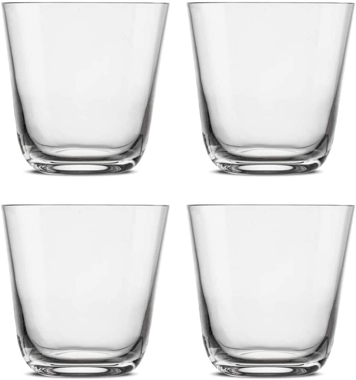 Nude Glass Caldera Crystal Long Drink Highball Glasses - 15.25 oz