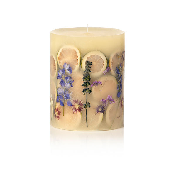 Rosy Rings Apricot Rose Tall Round Scented Candles 5