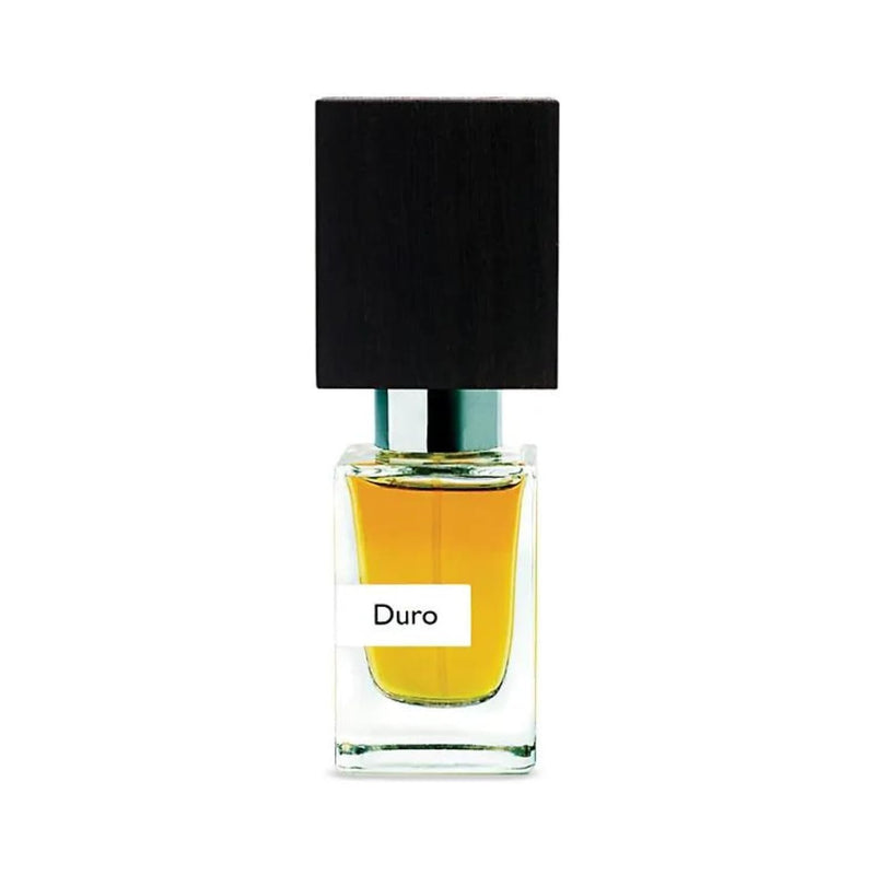 Nasomatto Duro Eau de Parfum (Pure Perfume) Cologne for Men Extrait de parfum Notes of Almond, Cinnamon, Heliotropine, Orris, Patchouli, White Flower, Cedar, Leather 1 oz