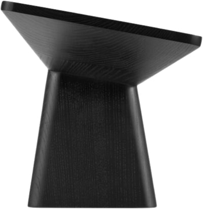 Walden Seiza Meditation Bench Comfortable Traditional Oak Wood Yoga Stool for Zen Practice Wide Seat Includes Top Cushion Home Decor Indoor & Outdoor Use Meditation Accessories (Black Ash)