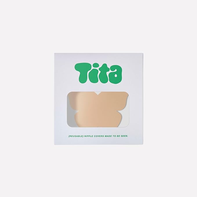 TITA Nipple Covers Made to be Seen | Seamless & Reusable Ultra Thin Silicone Self Adhesive Made for Smooth Coverage