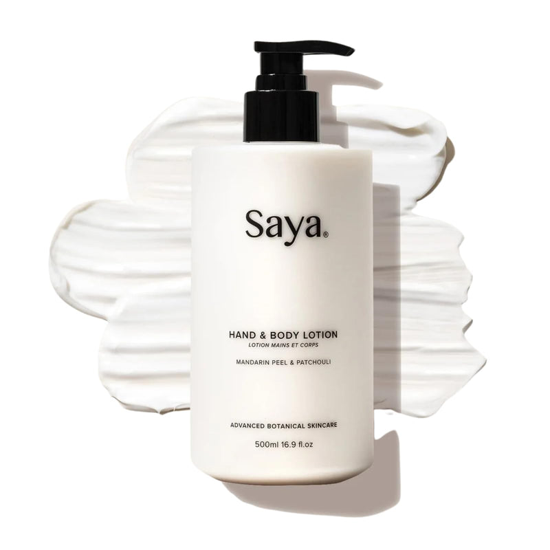 Saya Hand & Body Lotion | Luxurious Ultra Hydrating Heal & Restore Dry Skin Moisturizer With Shea Butter, Coconut Oil, Sweet Almond Oil & Aloe Vera Delivers Deep Nourishment for Dry Skin 16.9oz