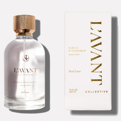 L'avant Collective Room- Aerosol Home Fragrance Gifts, Long Lasting Air Freshener Deodorizer Nonstop Freshness (Fresh Linen)