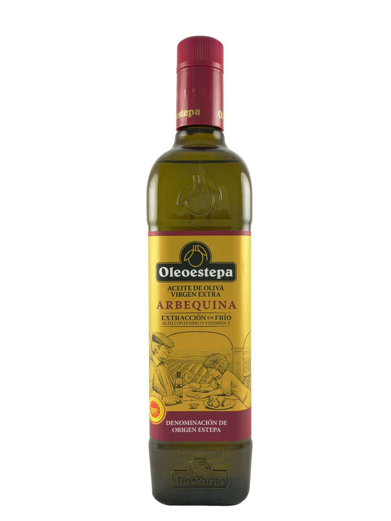 Oleoestepa Arbequina Extra Virgin Olive Oil from Andalusia, Spain, 25.3 fl oz (750ml)