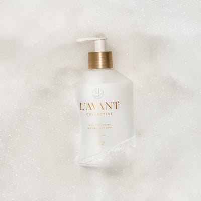 L'AVANT Collective Hand Soap, Dish Soap & Multipurpose Surface Cleaner Bundle Fresh Linen | High Performing Formula Luxurious Ingredients Soft Smooth Hands & Dishes | Kitchen Home Decor Hostess Gifts