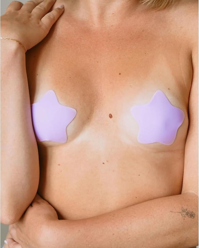 TITA Nipple Covers Made to be Seen | Seamless & Reusable Ultra Thin Silicone Self Adhesive Made for Smooth Coverage