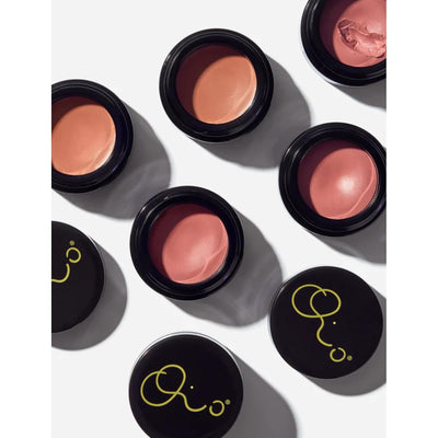 Oio Melting Blush Sunlit Multi-Purpose Eye & Cheek Color Face Blush – Creamy, Nourishing Tint with Natural Flower Waxes & Botanicals – Vitamin C & Cork Oat Extract, Vegan & Fragrance-Free, 10g