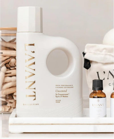 L’AVANT Collective | Unscented Laundry Detergen, Powerful Stain Remover & Gentle Laundry Soap | Natural Laundry Detergent for Sensitive Skin | Ideal for Delicate Fabrics, Plant Based (Unscented)