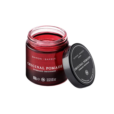 Daimon Barber Original Hair Pomade - Medium Hold Natural Shine Nourishes & Moisturizes With Bee propolis & Raspberry Seed Oil Shaping Paste 3.53 Oz…