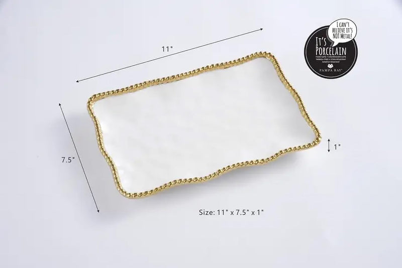 Pampa Bay Golden Salerno Small Platter
