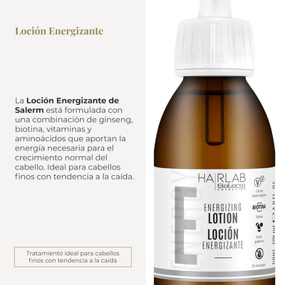 SALERM COSMETICS HAIRLAB ENERGIZING LOTION 4.0 FL.OZ, CLEAR