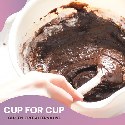 Better Batter Chocolate Cake Mix | Certified Kosher, Vegan & Gluten Free Mix for Baking Top 8 Allergen-Free Perfect for Cakes & Cupcakes! Just Add Water, Oil & Eggs Hostess Kitchen Cooking Gifts 1LB Pouch17.45