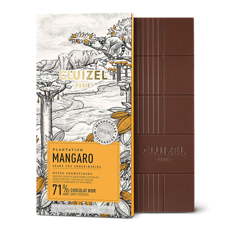 Cluizel Single Estate Mangaro 71% Dark Chocolate Bar