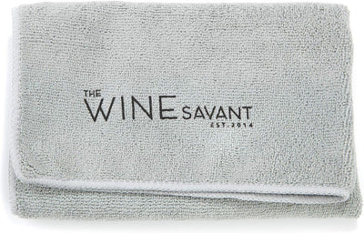 Milano Tessuto | Stile Diffuser Featuring a Wine Savant Glass Diffuser Towel (2 Piece Bundle) (500 ml)