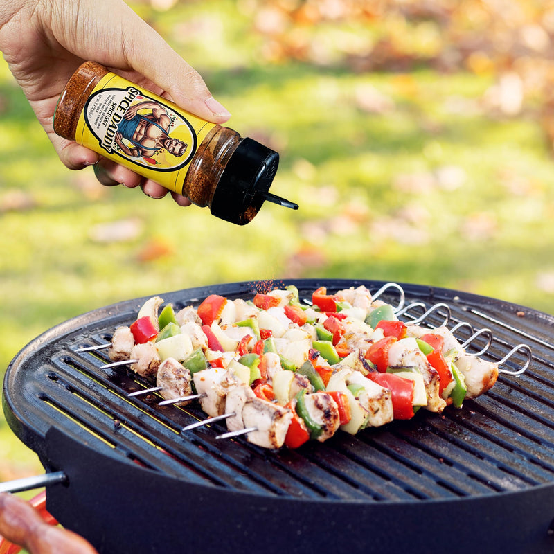 Daddy Spice Rub BBQ Gift Set - Hot Dad, Dady Barbecue Seasoning, Father&