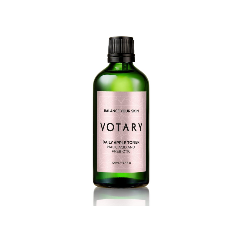 Votary Daily Apple Toner for Face & Body | Anti Aging Delivers Intense Hydration, Soothing Visibly Plumps, Minimize Blemishes, Pores Gentle Soothing Hydrating Facial Toner 3.4 Fl Oz