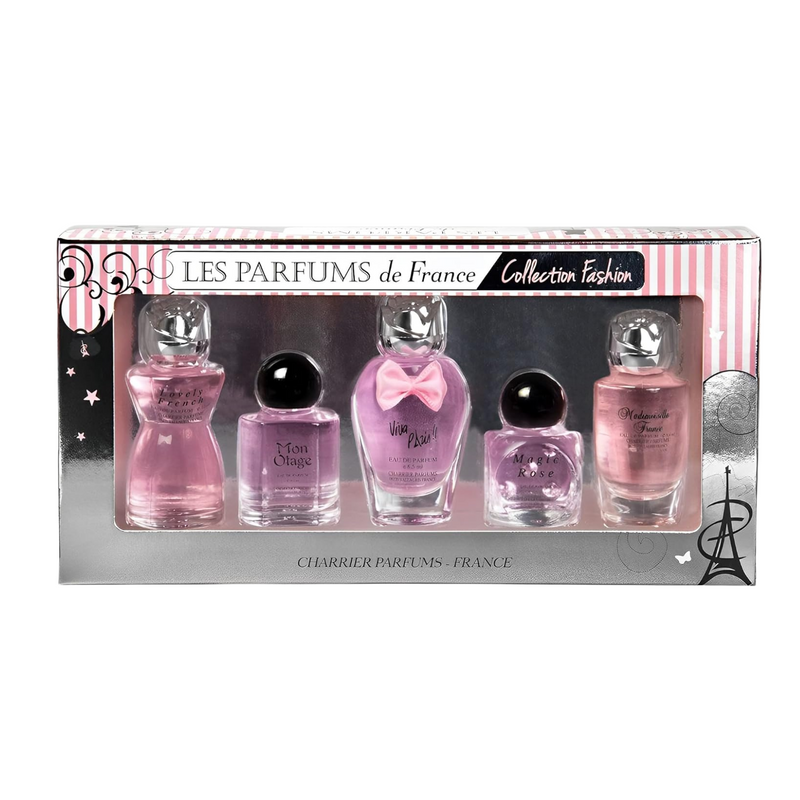 Charrier Parfums Les Parfums de France - Collection Fashion 5 Maxi Miniatures of Eau de Parfum