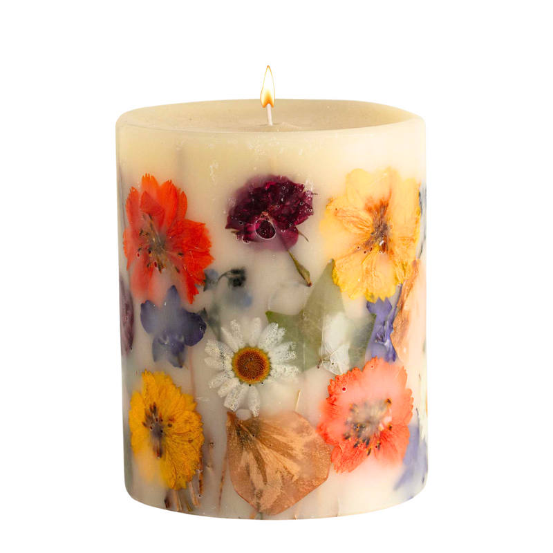 Rosy Rings Essence of Spring Botanical Candle | Luxury Aromatherapy Long Lasting Candle Home Decor Gifts Notes of Hyacinth, Honeysuckle, Rose, Cyclamen, Orange Flower Aroma Burn Time 120 Hours 5.5" H…
