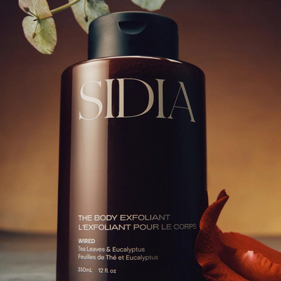Sidia The Body Exfoliant - Cleanses, Refreshes, Calms Skin 350ml