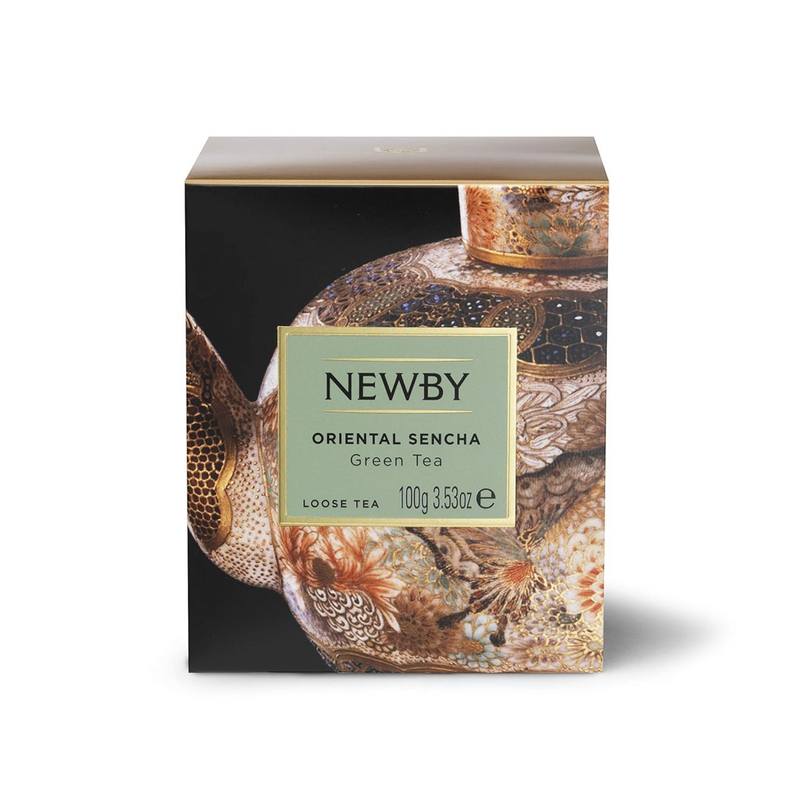 Oriental Sencha Heritage – 100g Loose Leaf Tea – Smooth & Refreshing Green Tea by Newby Teas