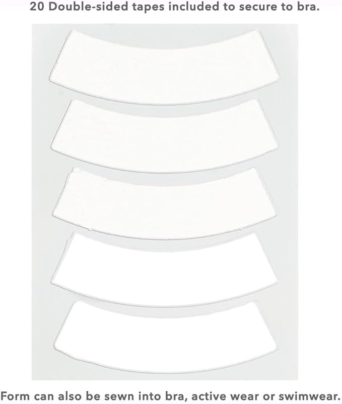 Braza Breast Form - Foam Mastectomy Prosthesis Bra Insert Pads - Breast Form Ideal for Post-Surgery Casual Wear, Beige Size 7