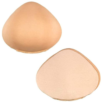 Braza Breast Form - Foam Mastectomy Prosthesis Bra Insert Pads - Breast Form Ideal for Post-Surgery Casual Wear, Beige Size 7