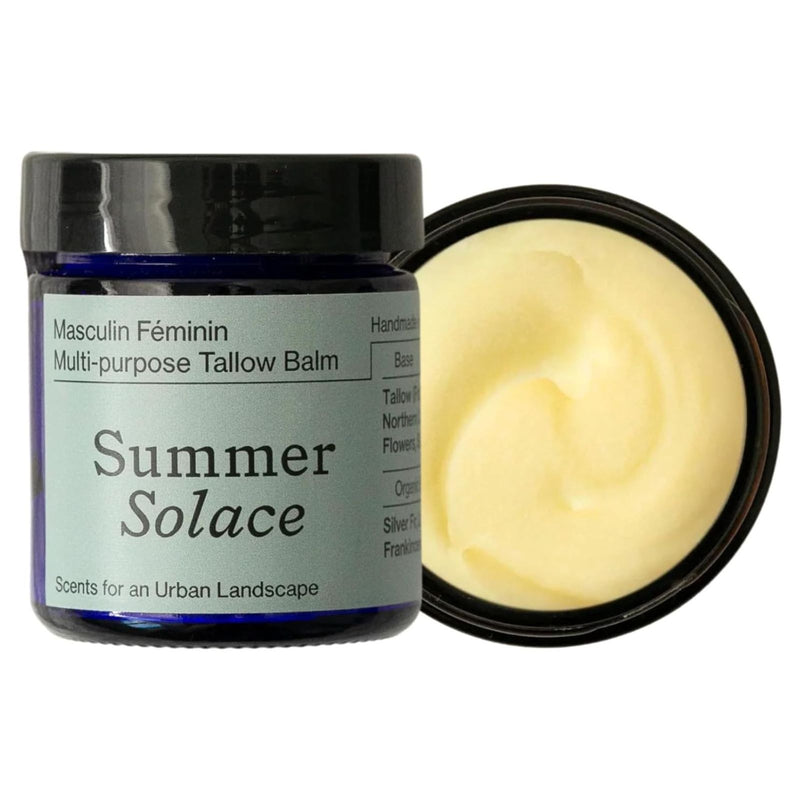 Balm Nourishing & Soothing Face & Body Cream Multi Purpose Hydrating Natural Moisturizer For Soft, Supple Skin Body Butter Tallow Hydrates Woodsy Scent 50ml (Masculin Féminin)