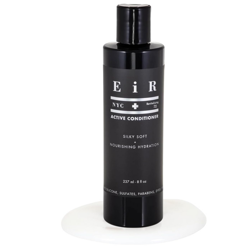 Active Conditioner | Sulfate, Paraben & Silicone Free | Daily Creamy Nourishing Formula with Aloe, Cocoa Butter & Botanical Oils | Deeply Moisturizing for Soft, Volumized, Shiny Hair 8oz