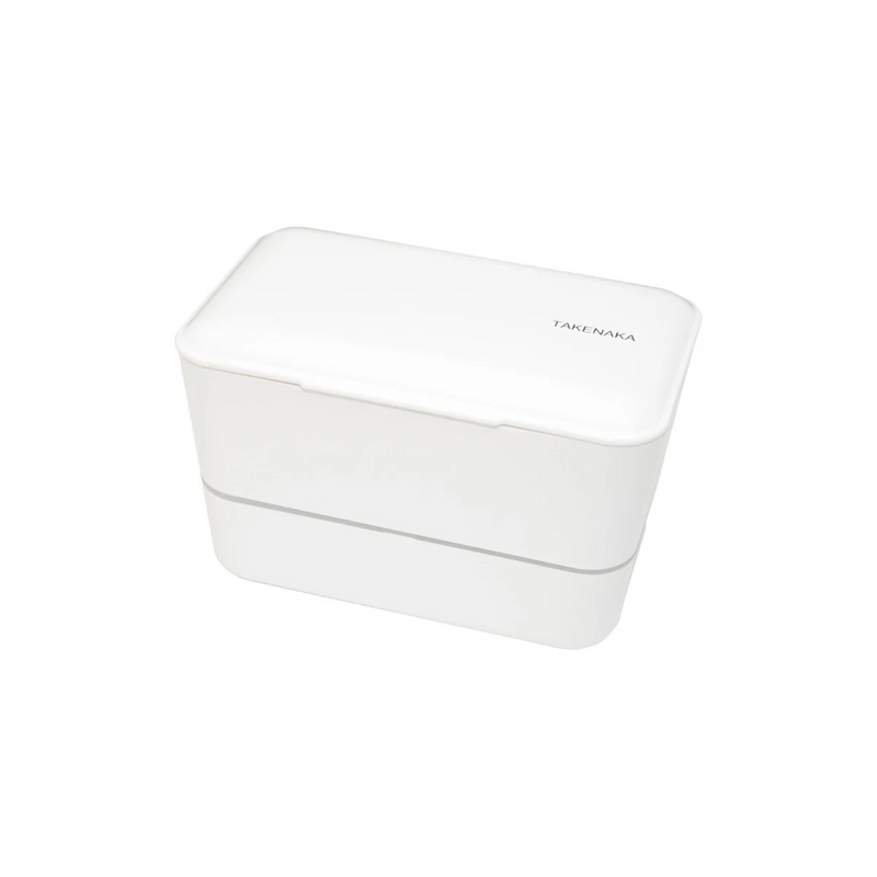 TAKENAKA Bento Box Expanded Double White