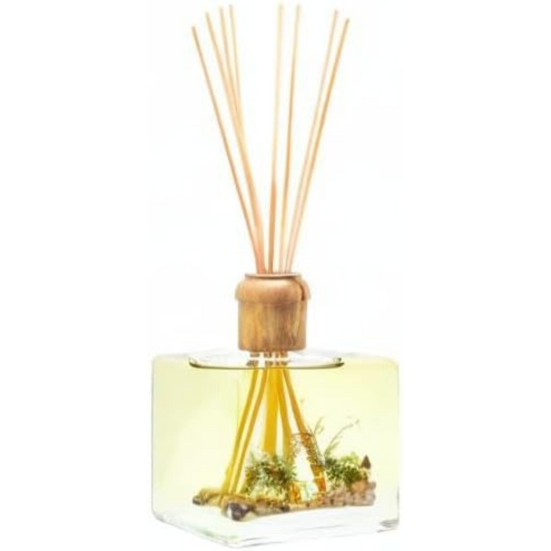 Rosy Rings Botanical Reed Diffuser Coastal Vanilla 13oz - Lasts 6-12 Months, Aromatherapy Diffuser, Reed Diffuser Sticks, Diffuser with Botanicals Perfect for Home Decor!