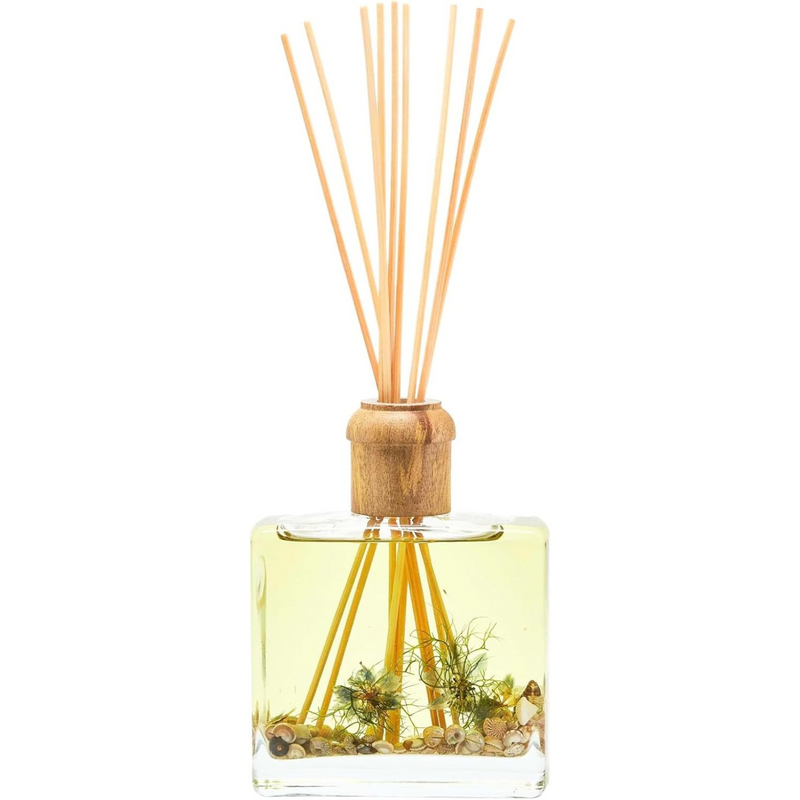 Rosy Rings Botanical Reed Diffuser Coastal Vanilla 13oz - Lasts 6-12 Months, Aromatherapy Diffuser, Reed Diffuser Sticks, Diffuser with Botanicals Perfect for Home Decor!