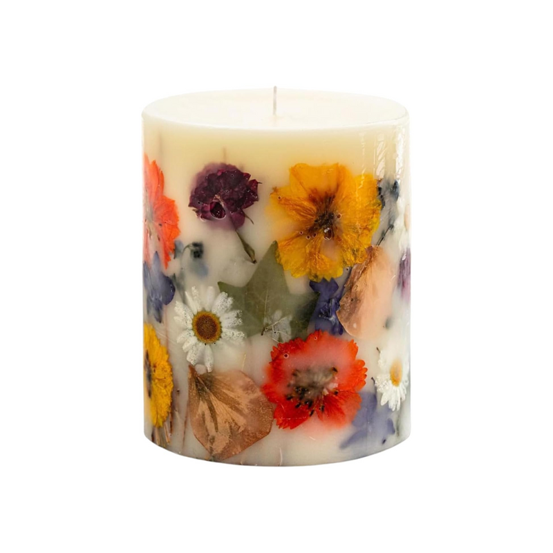 Rosy Rings Winter Decor Essence of Winter Botanical Candle | Aromatherapy Long Lasting Candles Home Gifts Notes of Hyacinth, Honeysuckle, Rose, Cyclamen, Orange Flower Aroma Burn Time 120 Hours 5.5" H