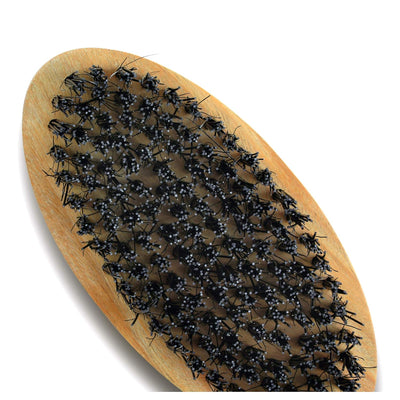 Final Touch Beard Brush 100% Natural Sandalwood/Boar Bristles