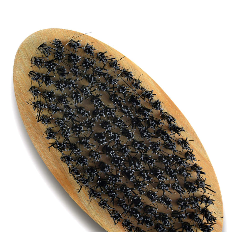 Final Touch Beard Brush 100% Natural Sandalwood/Boar Bristles