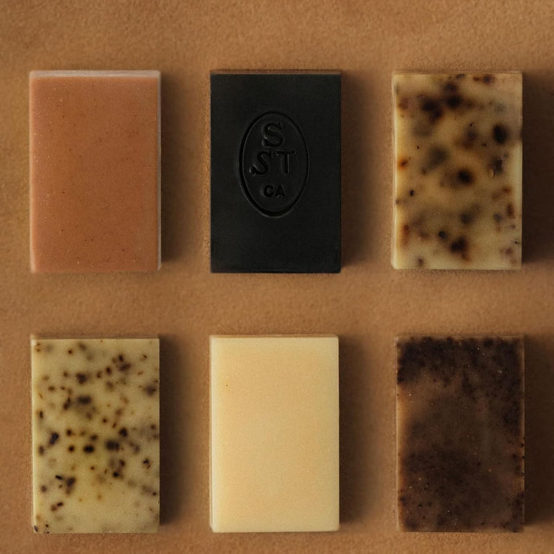 Soap Bar All-Natural Face & Body Wash Brick Deeply Nourishing Handcrafted Moisturizing Bar for Dry, Sensitive Skin Unscented 4.9oz (Pure)