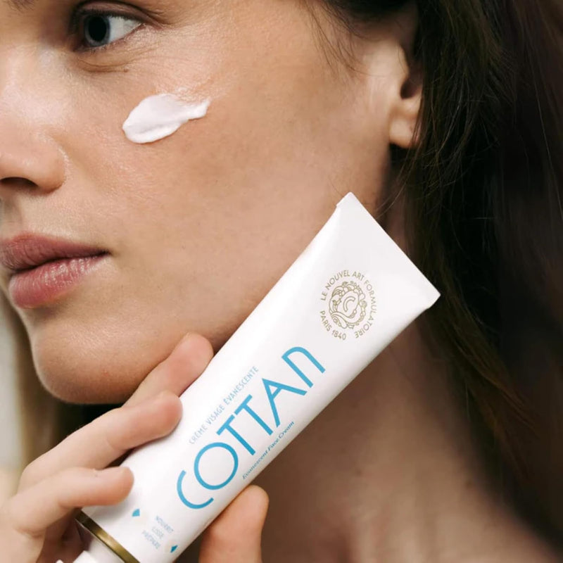 Paris Vanishing Face Cream | Deep Hydration Snow Cream with Jojoba Seed Oil, Squalane, Rose Pearl Fragrance Nourishes, Softens, Hydrates Skin | Silky, Lightweight Facial Moisturizer Vegan 60ml