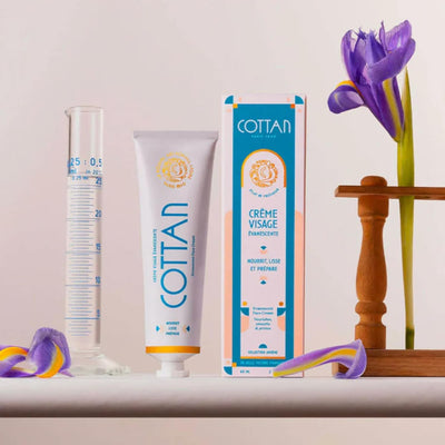 Paris Vanishing Face Cream | Deep Hydration Snow Cream with Jojoba Seed Oil, Squalane, Rose Pearl Fragrance Nourishes, Softens, Hydrates Skin | Silky, Lightweight Facial Moisturizer Vegan 60ml