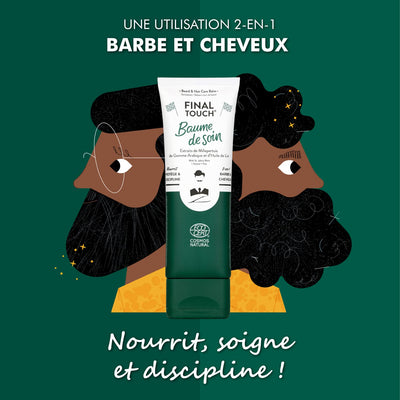 Baume Barbe et Cheveux FINAL TOUCH pour Coiffer, Conditionner et Nourrir
