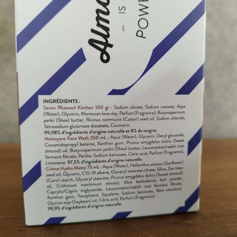 Coffret Cadeau Soin Visage pour Homme HAPPY FACE