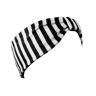 Louvelle - Seraphine Headband | Chic, Natural Haircare (Monochrome Stripe)