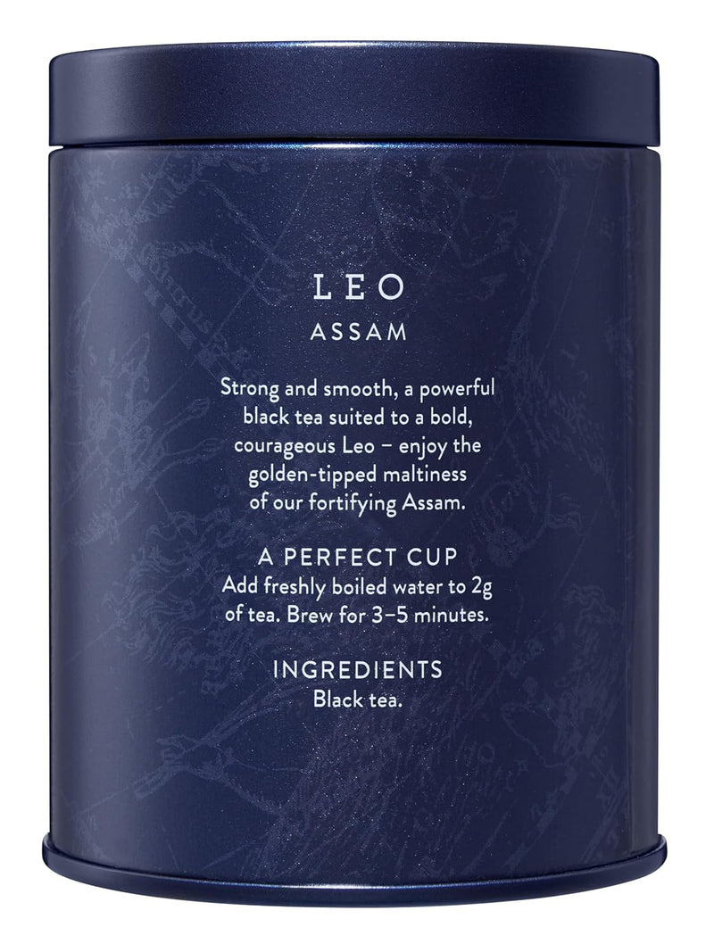 Leo Zodiac Tea – Assam Black Tea – 30g Loose Leaf Caddy by Newby Teas