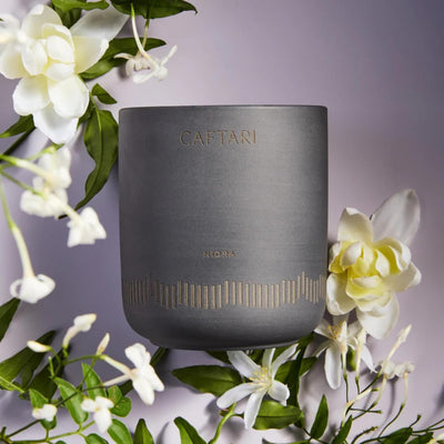 Scented Candle | Aromatherapy Luxury Home Fragrance Decor Gifts Sweet Floral Notes of Jasmine, Neroli, Tuberose | Made with Natural Coconut & Soy Wax Blend | Long Lasting 60 Hour Burn (Nidra)