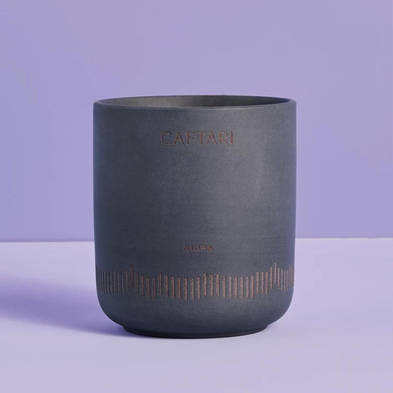 Scented Candle | Aromatherapy Luxury Home Fragrance Decor Gifts Sweet Floral Notes of Jasmine, Neroli, Tuberose | Made with Natural Coconut & Soy Wax Blend | Long Lasting 60 Hour Burn (Nidra)