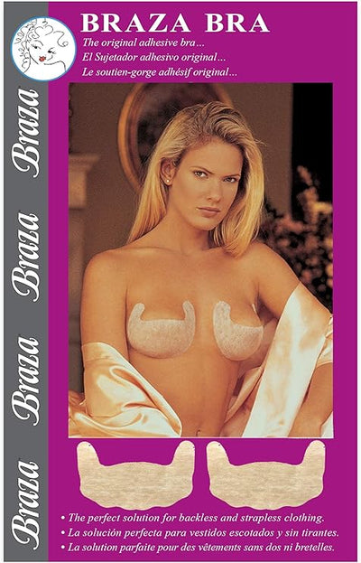 Braza Self Adhesive Strapless Bra, Beige, A