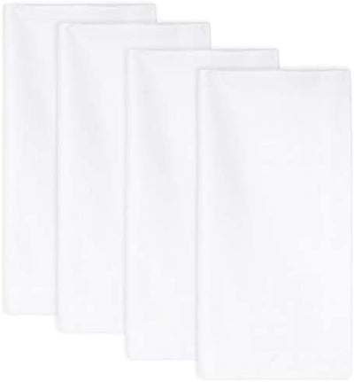 SFERRA Cartlin Dinner Napkins (22" x 22") (4-Pack) - White