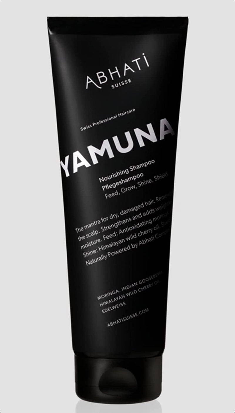 Abhati Suisse | YAMUNA Nourishing Shampoo | Detoxifying Formula | Cleansing & Hydrating | Made In Switzerland | 300 ml