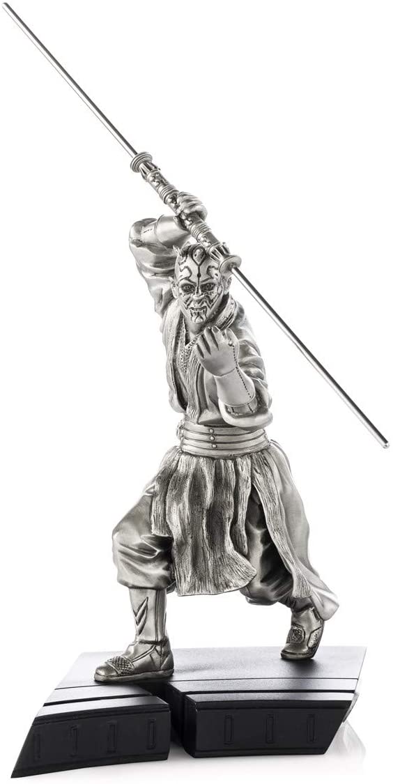 Royal Selangor Hand Finished Star Wars Collection Pewter Limited Edition Darth Maul Statue Gift