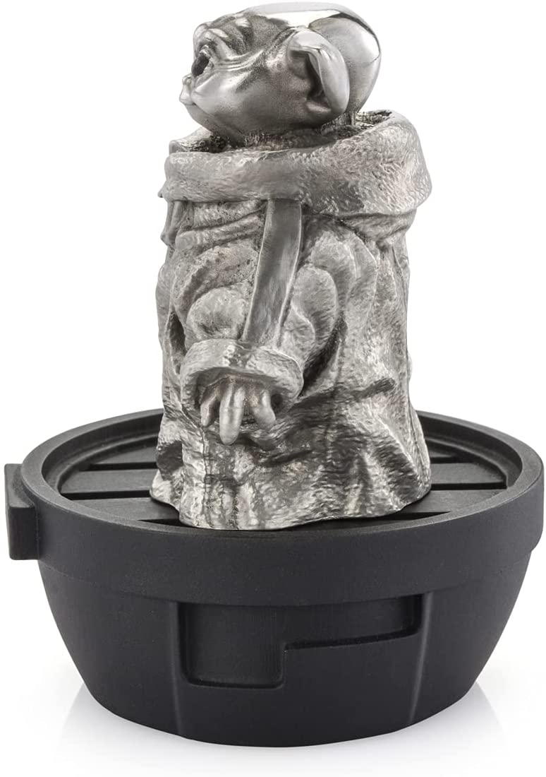 Royal Selangor Hand Finished Star Wars Collection Pewter Grogu Statue Figurine Gift