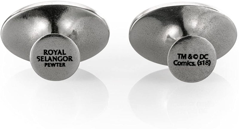 Royal Selangor Hand Finished DC Collection Pewter Batman Insignia Cufflinks Gift